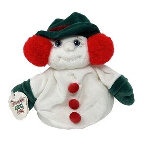 Vtg Dreamsicles Mittens Bean Bag Plush Snowman Angel Hugs Christmas 1998